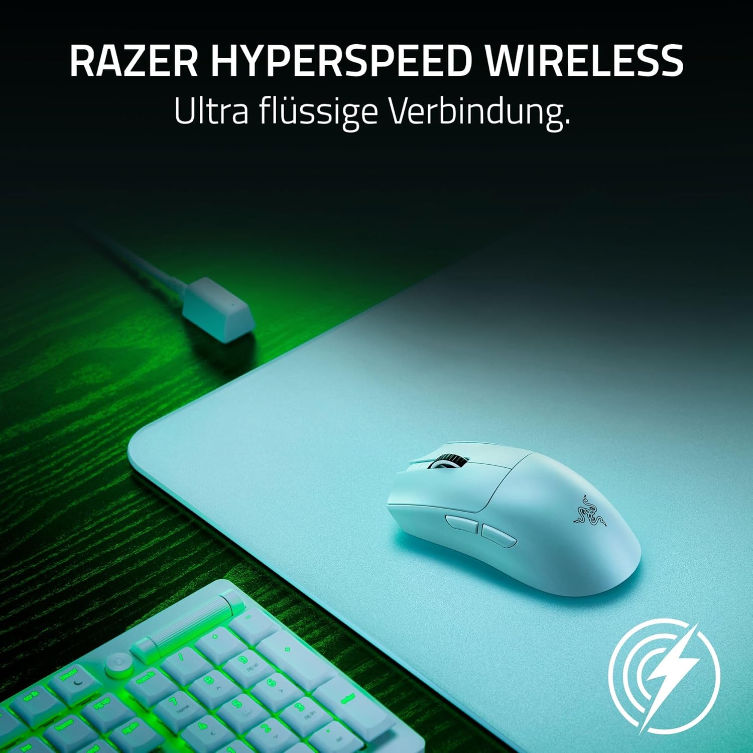 Thumbnail 5 de Razer Viper V3 Pro – ultraleichte kabellose Esports-Gaming-Maus (8K HyperPolling, 35K-Sensor, 55 g) in Weiß