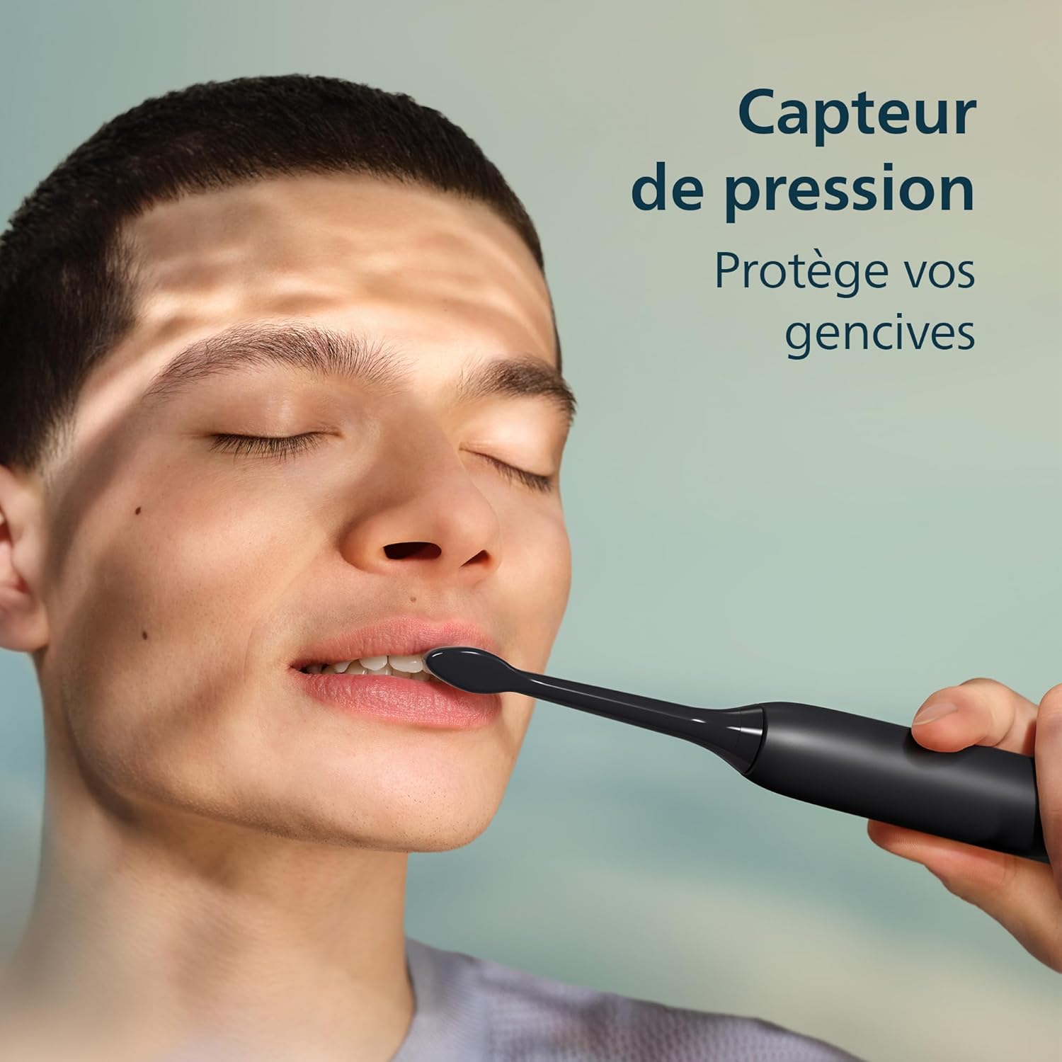 Thumbnail 3 de Philips Sonicare Série 4100 HX4046/52 — brosse à dents électrique avec capteur de pression et 4 réglages