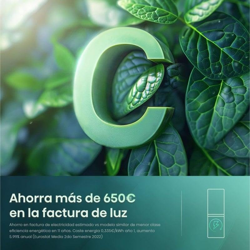 Detalle de Hisense RB440N4ACC Frigorífico Combi 336 L