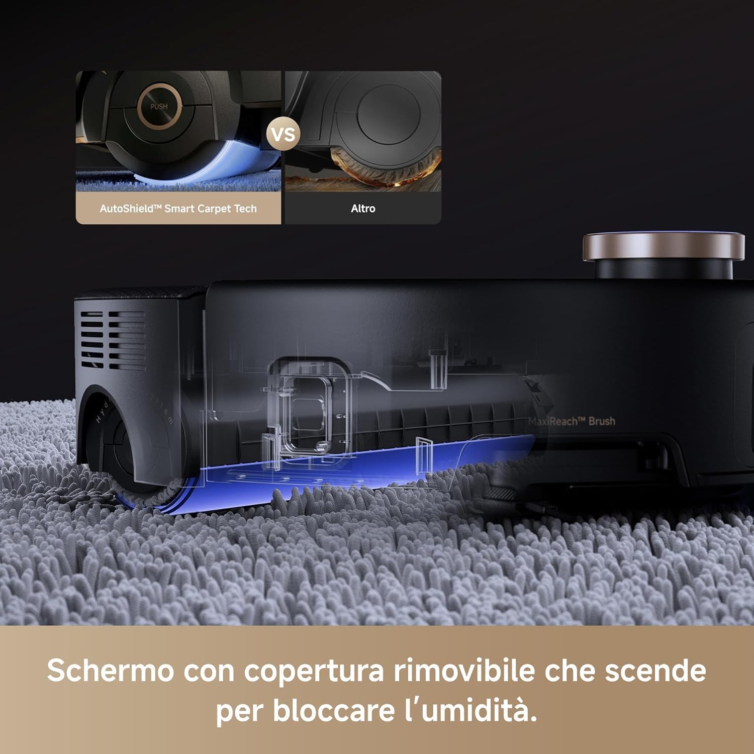 Thumbnail 3 de Mova Z60 Ultra Roller Complete: robot aspirapolvere lavapavimenti 2 in 1, 28000 Pa e lavaggio HydroForce