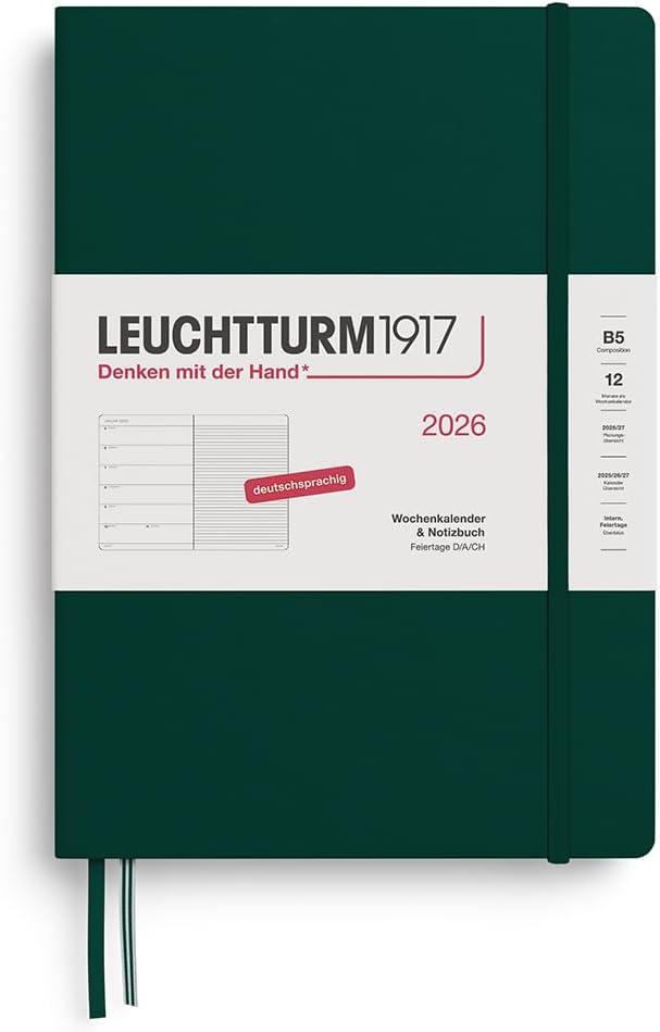 Detalle 1 de LEUCHTTURM1917 Wochenkalender A5 2026