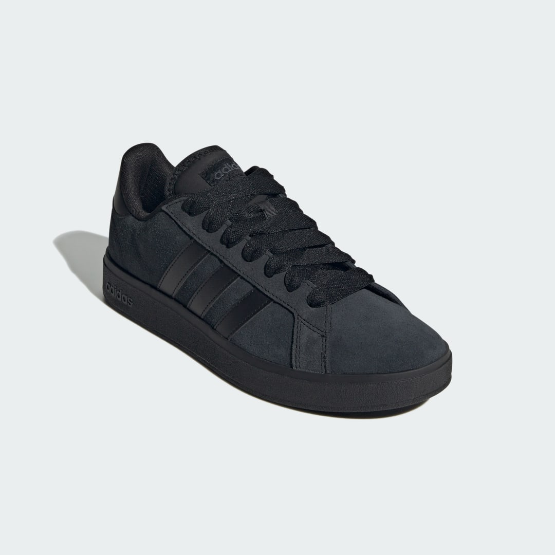 Detalle 2 de Zapatilla Grand Court Base 00s de Adidas en color Negro