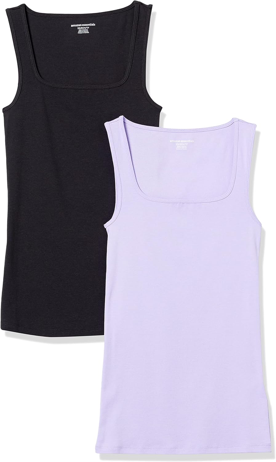 Thumbnail 6 de Amazon Essentials Damen Slim Tanktop mit quadratischem Ausschnitt aus Baumwoll-Modal-Mix