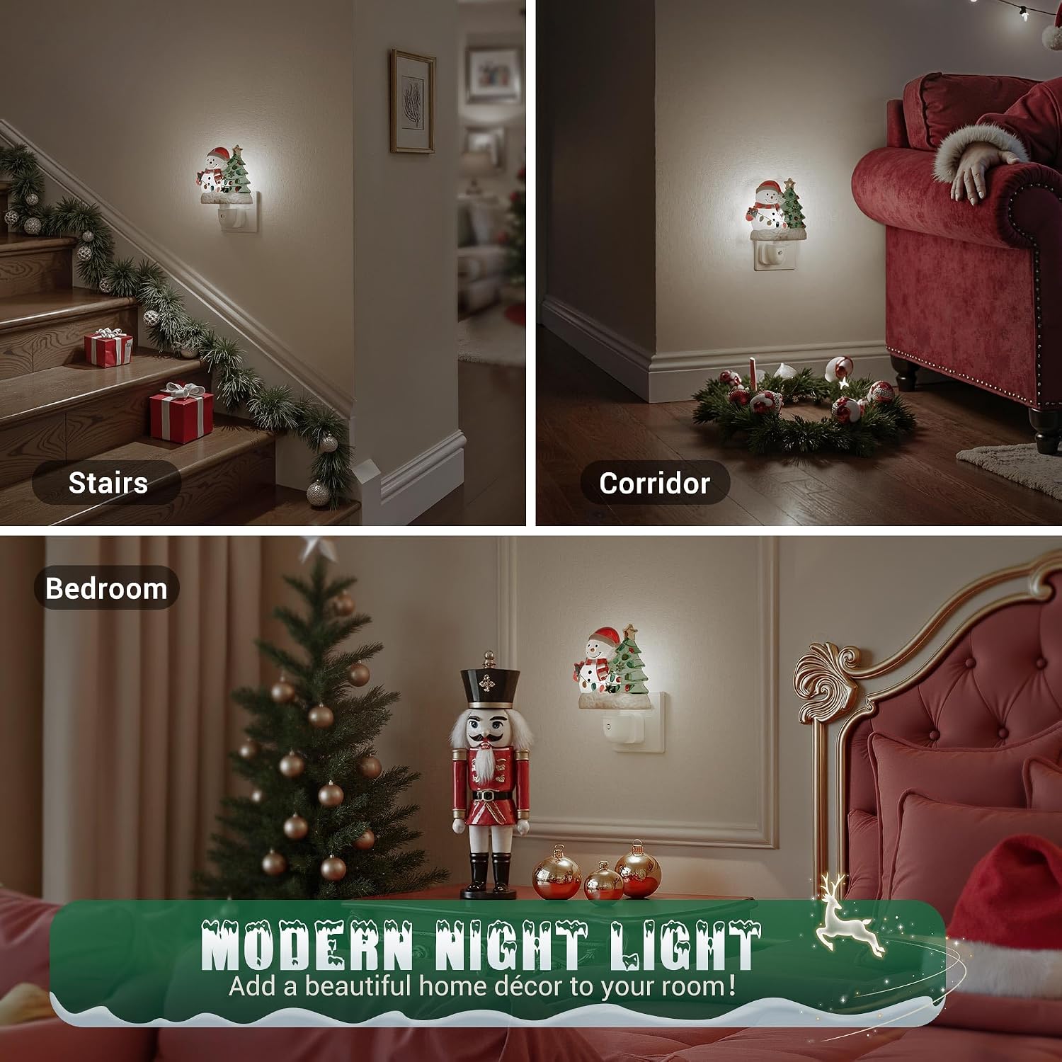 Thumbnail 4 de JandCase Night Light Plug in Wall 5000K