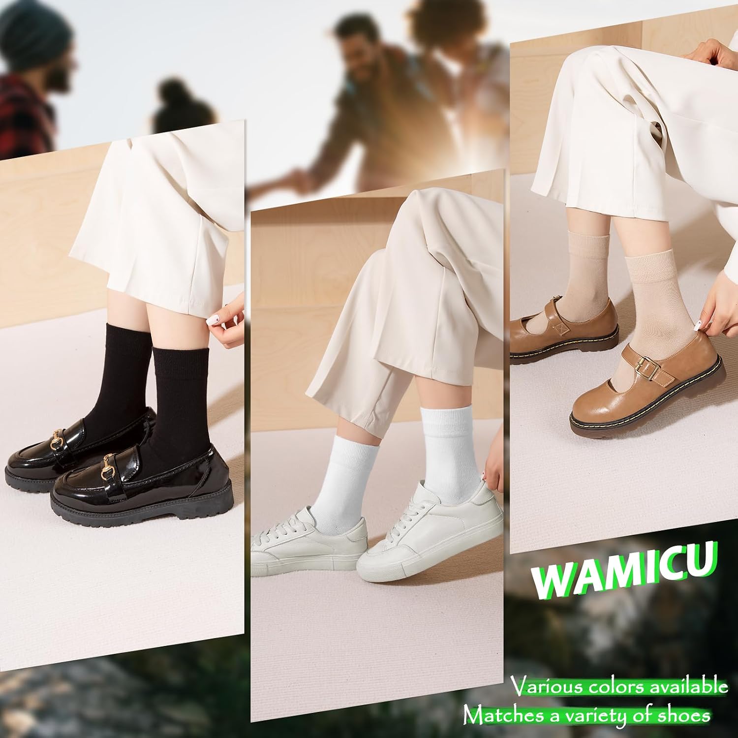 Thumbnail 5 de Wamicu Calcetines Mujer 5 pares talla 35-41