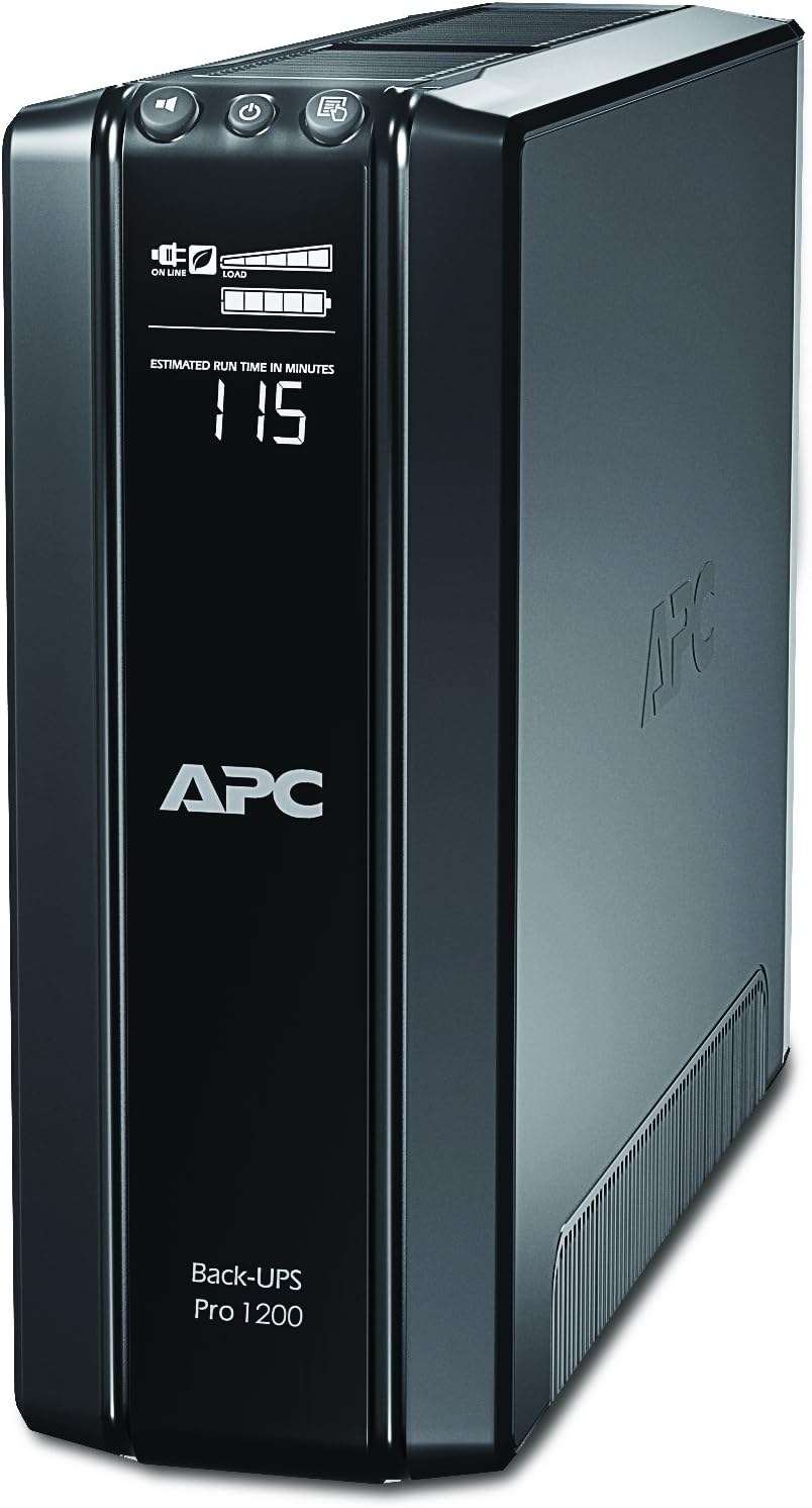 Detalle de APC Power-Saving Back-UPS PRO BR900G-FR – Onduleur 900VA avec AVR, 6 prises FR, USB et logiciel d’arrêt