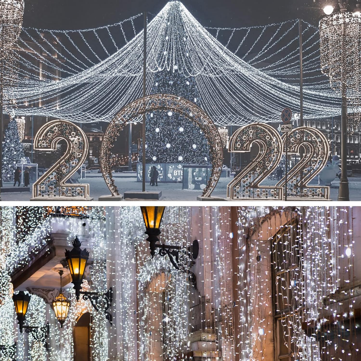 Thumbnail 6 de Melofo Fairy String Lights 20M 200 LEDs with USB Power, Remote Control and IP65 Waterproof Copper Wire