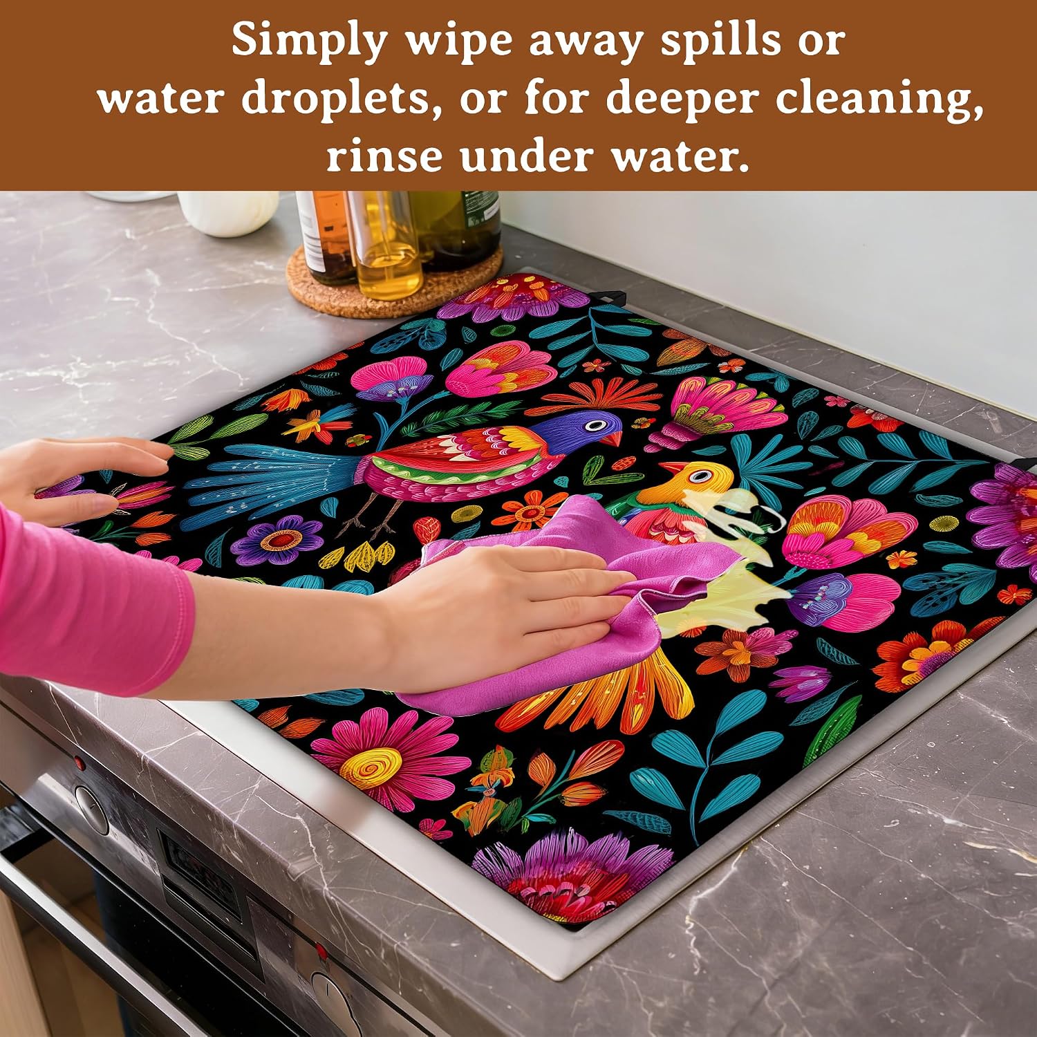 Detalle 1 de Electric Stove Cover, 28.5 × 20.5 in