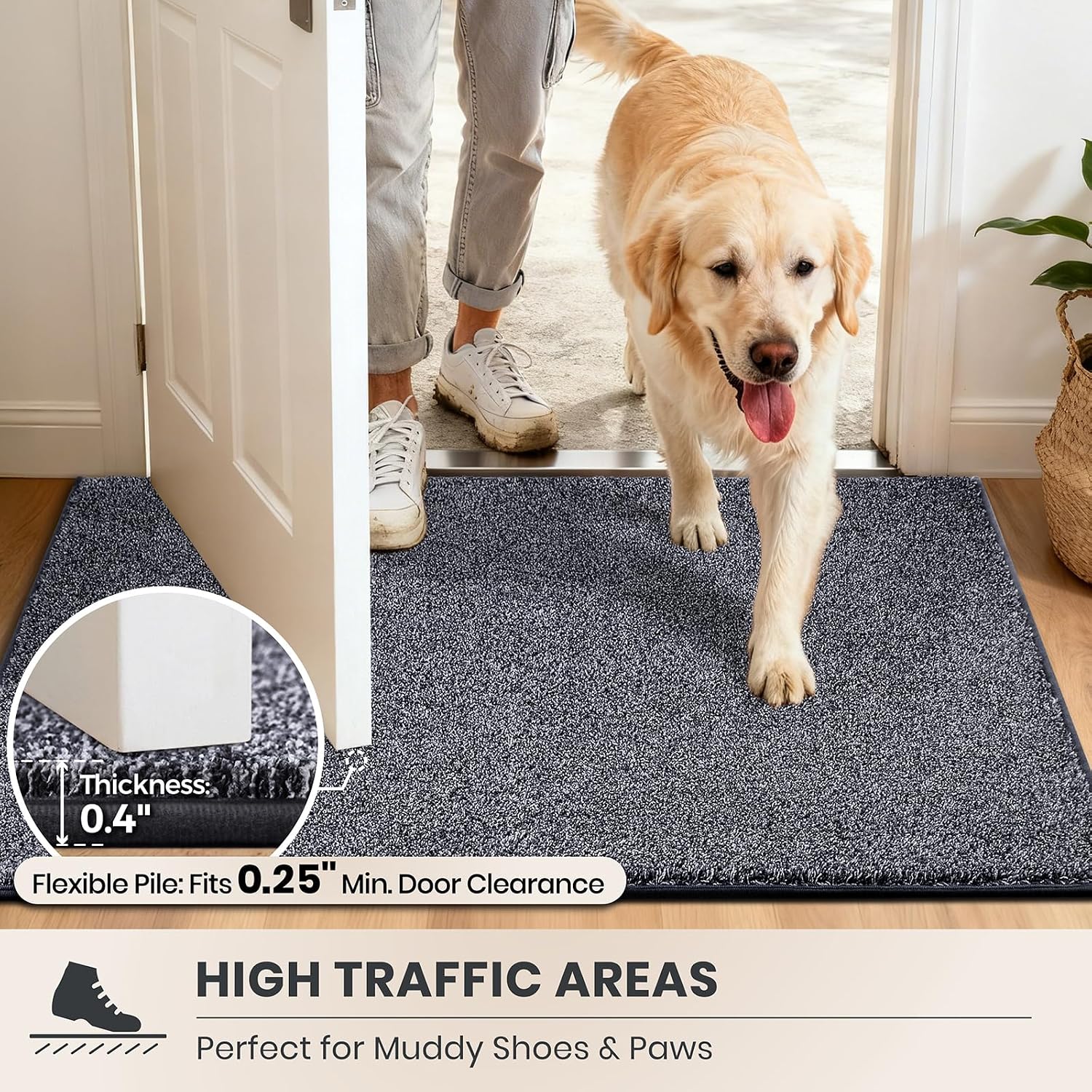 Detalle 2 de Purrugs Dirt Trapping Door Mat 24 x 35.5