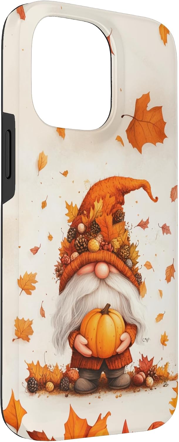 Thumbnail 2 de Fall Themed Gnome Designs with Pumpkins iPhone 14 Pro Max Case