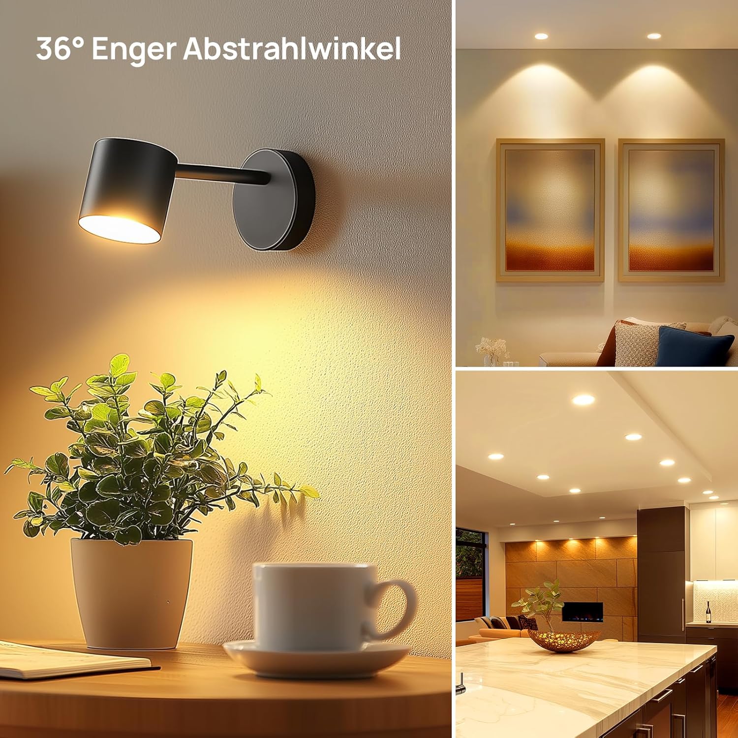 Thumbnail 5 de Linkind MR16 LED Warmweiß 12V 5W (GU5.3) – 36° Spot, 2700K, 520 lm, nicht dimmbar (10er-Set)