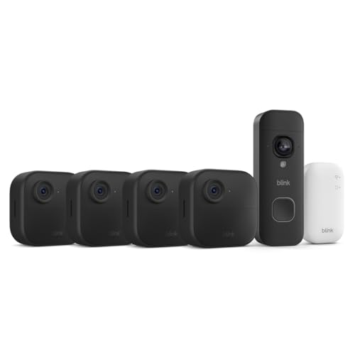 Detalle de Blink Outdoor 4 mit Videotürklingel 2K+ und Sync Module Core
