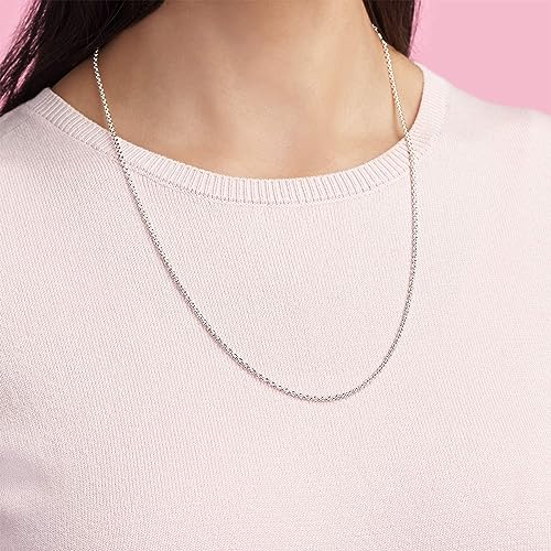 Detalle de Pandora Icons Collar de plata 60 para mujer