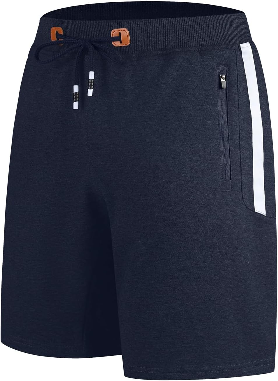 Detalle de ZOXOZ Kurze Hosen Herren Shorts Sports Baumwolle mit Reißverschluss und elastischer Taille