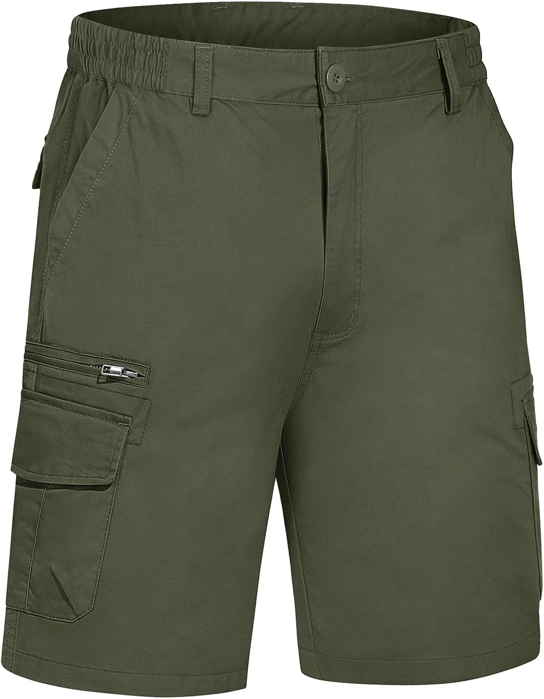 Thumbnail 1 de TACVASEN Men's Cargo Shorts with Elasticated Waist and Multi Pockets