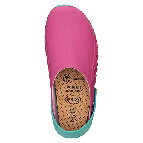 Detalle de Scholl Evoflex: Scarpe da Lavoro Unisex per Settore Medico (Fuchsia, 44 EU)
