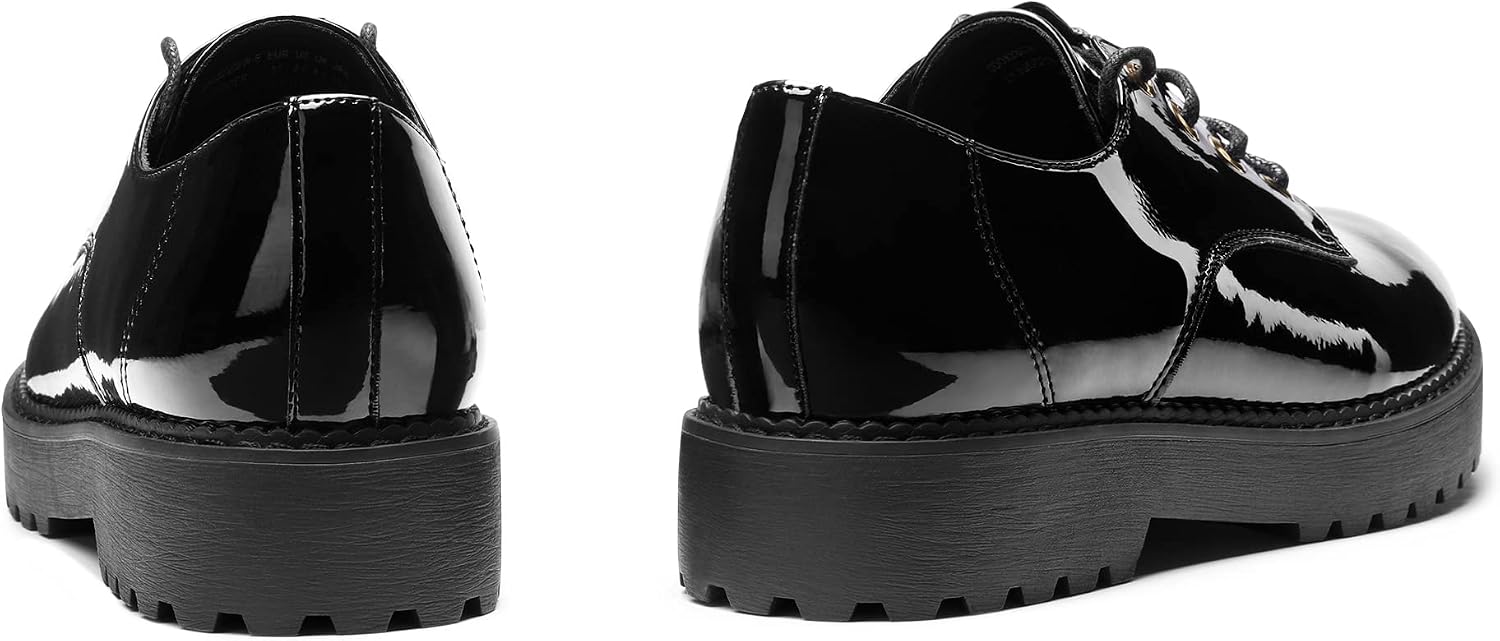 Thumbnail 4 de DREAM PAIRS Oxford Zapatos de Cordones Mujer