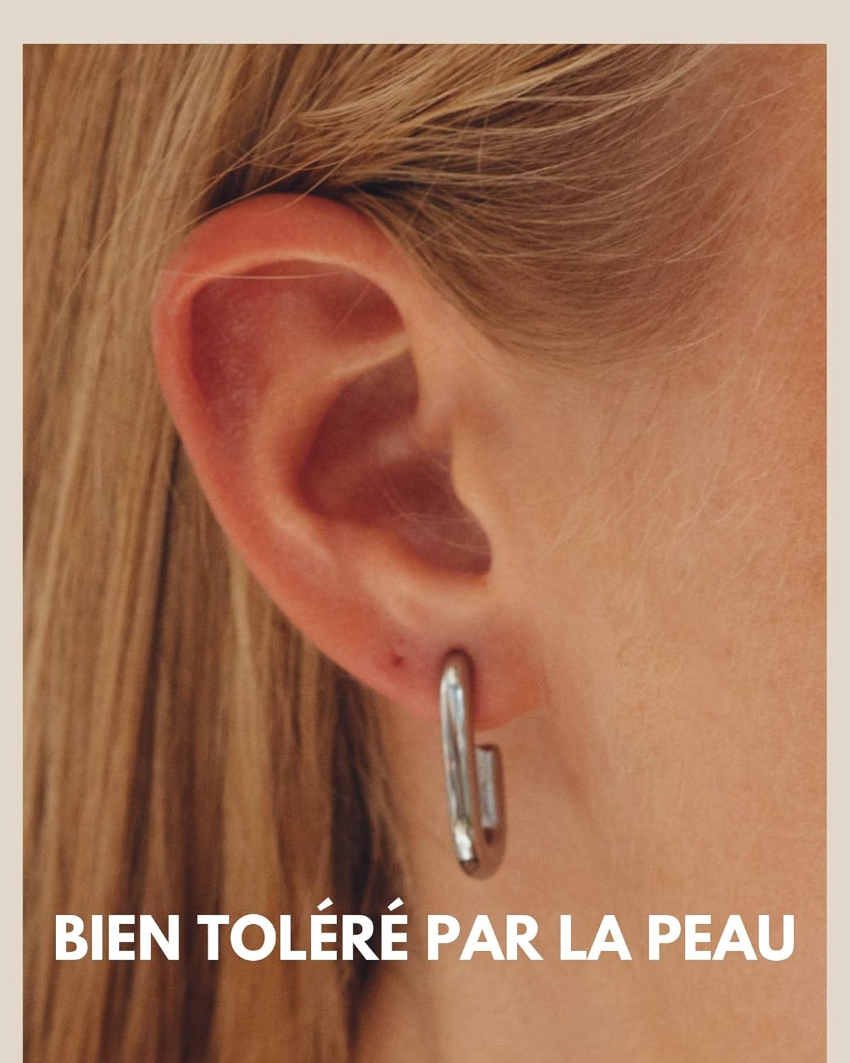 Detalle 2 de Créoles carrées 2 cm