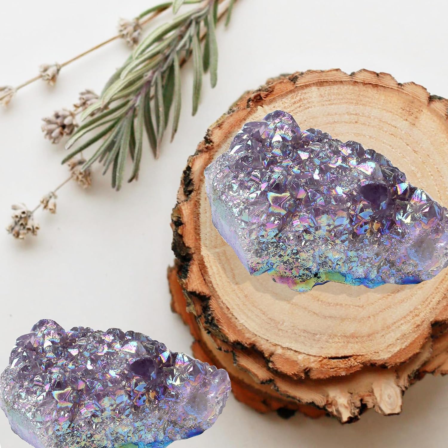 Thumbnail 3 de Sahoottie Titan Amethyst Druse Geode