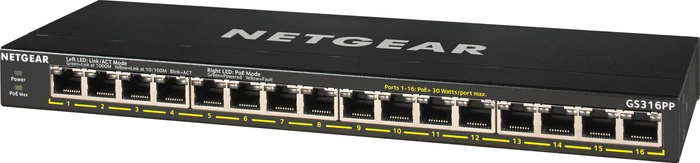 Thumbnail 3 de Netgear GS316PP Switch mit PoE+ 15 Ports