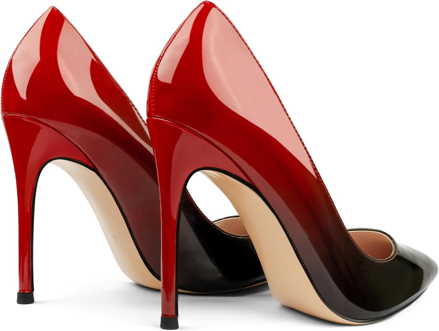 Thumbnail 6 de COLETER Women’s 4 Inch Pumps Pointy Toe Wedding Dress Shoes (Slip-on Stiletto Pumps)