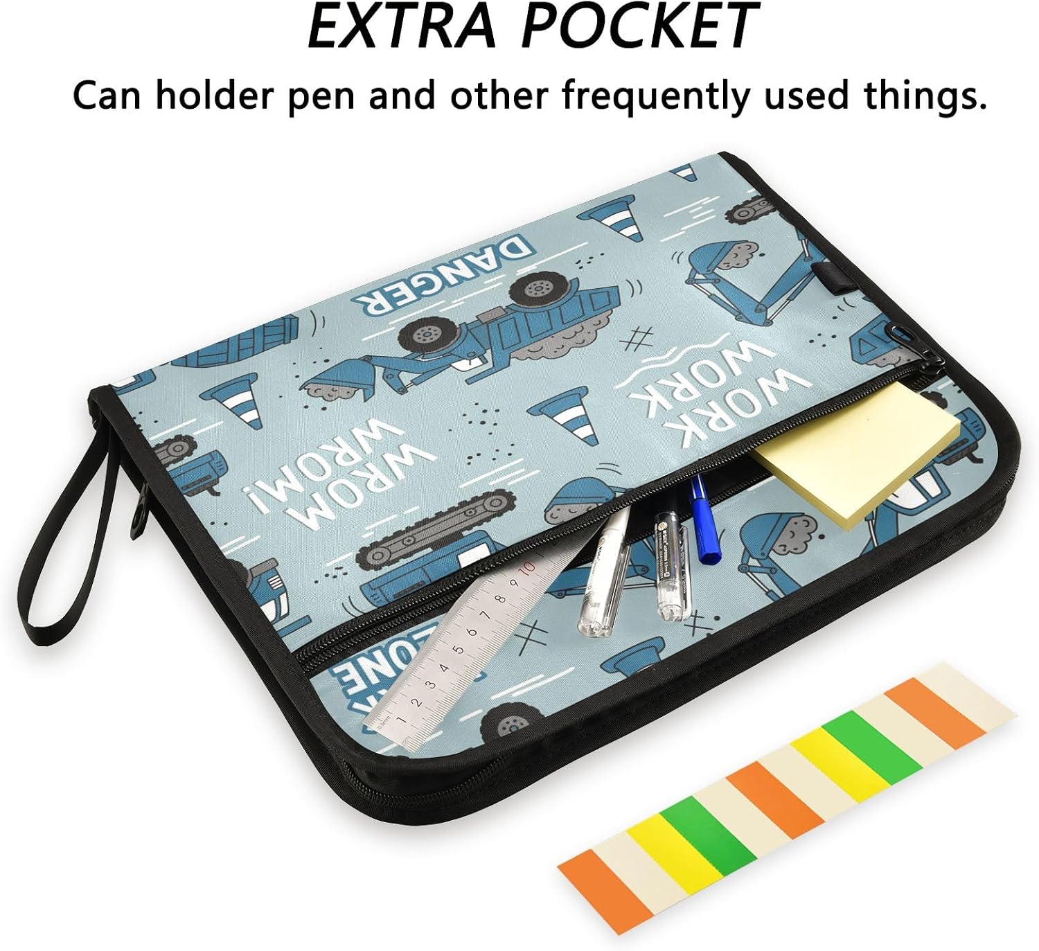 Detalle de 13-Pocket Expanding File Organizer
