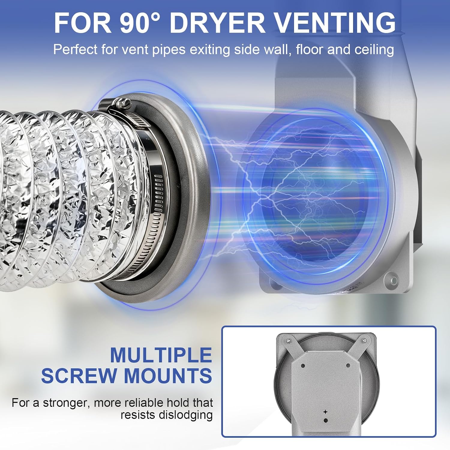 Thumbnail 4 de Tearalu Magnetic Dryer Vent Connector Kit DV90