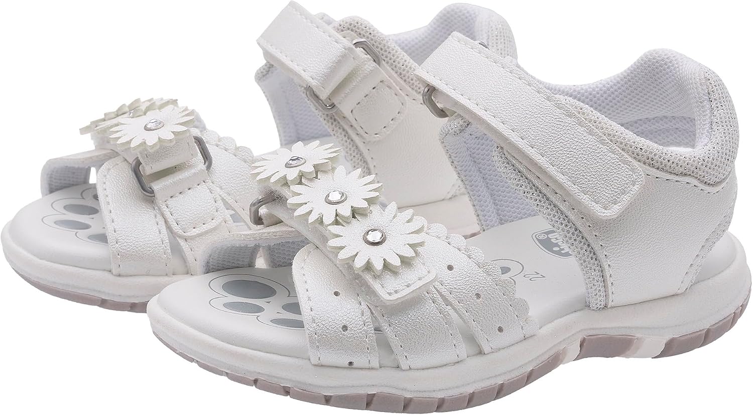 Detalle de Chicco Sandali Bambine e Ragazze 261_2 con Doppio Strappo – Comfort e stile casual