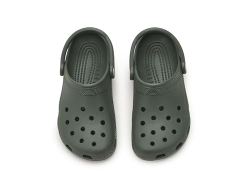 Thumbnail 1 de Crocs Unisex Kids, Classic Clog K in Field Green (1 UK) - A practical everyday staple