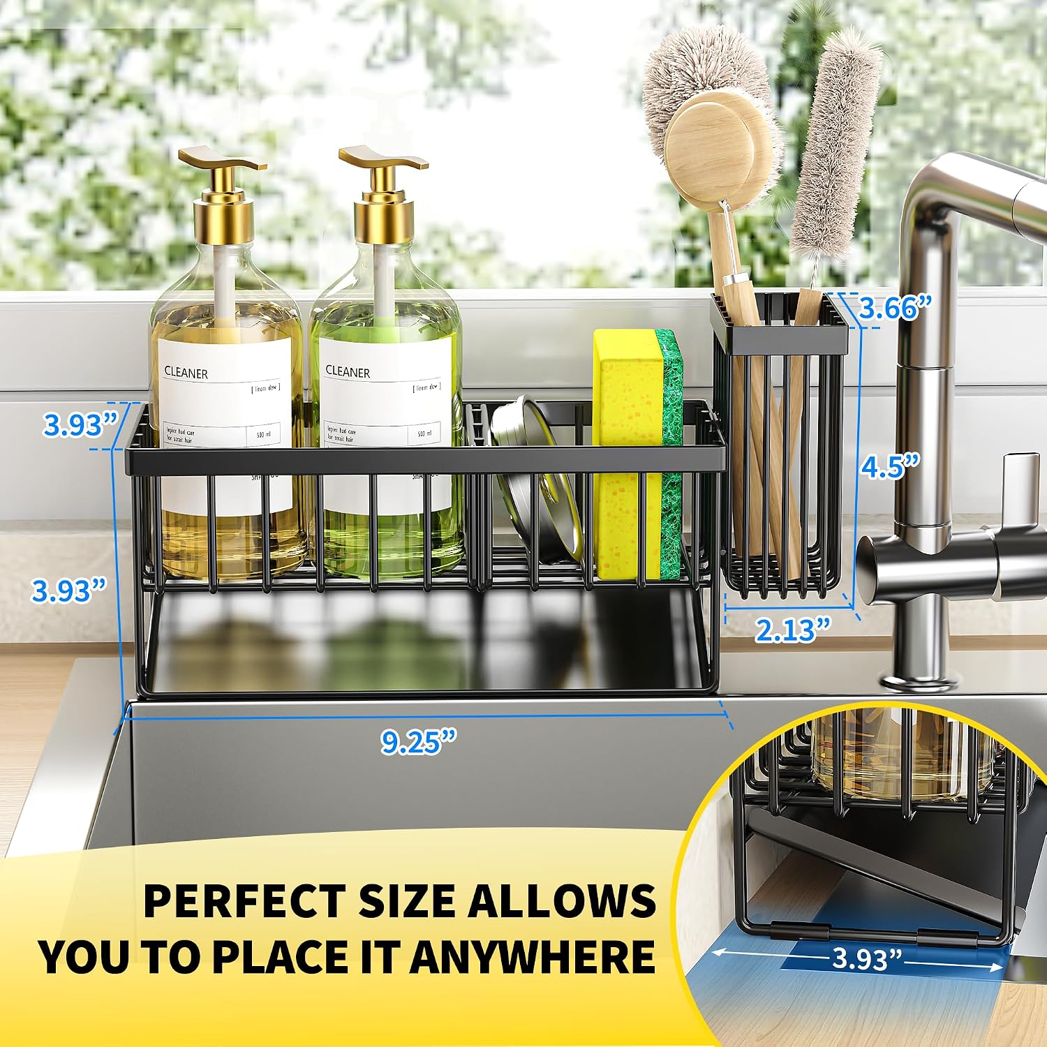 Detalle 2 de Cisily Sink Caddy with Brush Holder