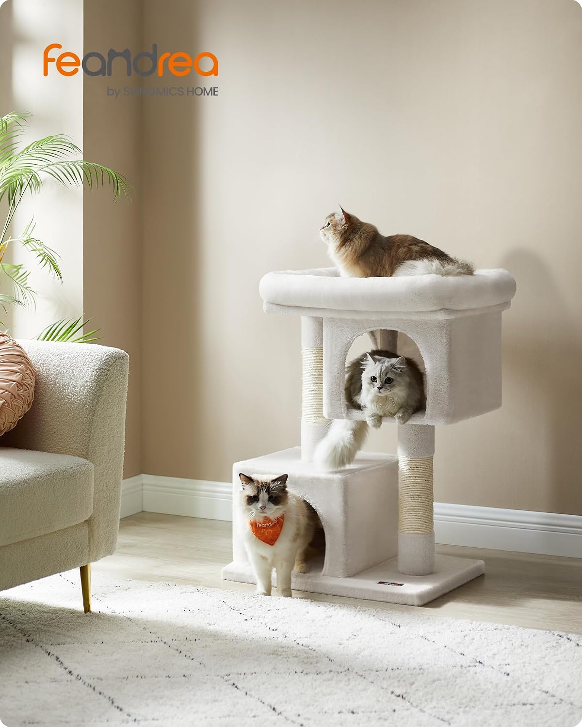 Detalle 2 de Feandrea PCT061T01 Kratzbaum 84 cm für große Katzen 🐱