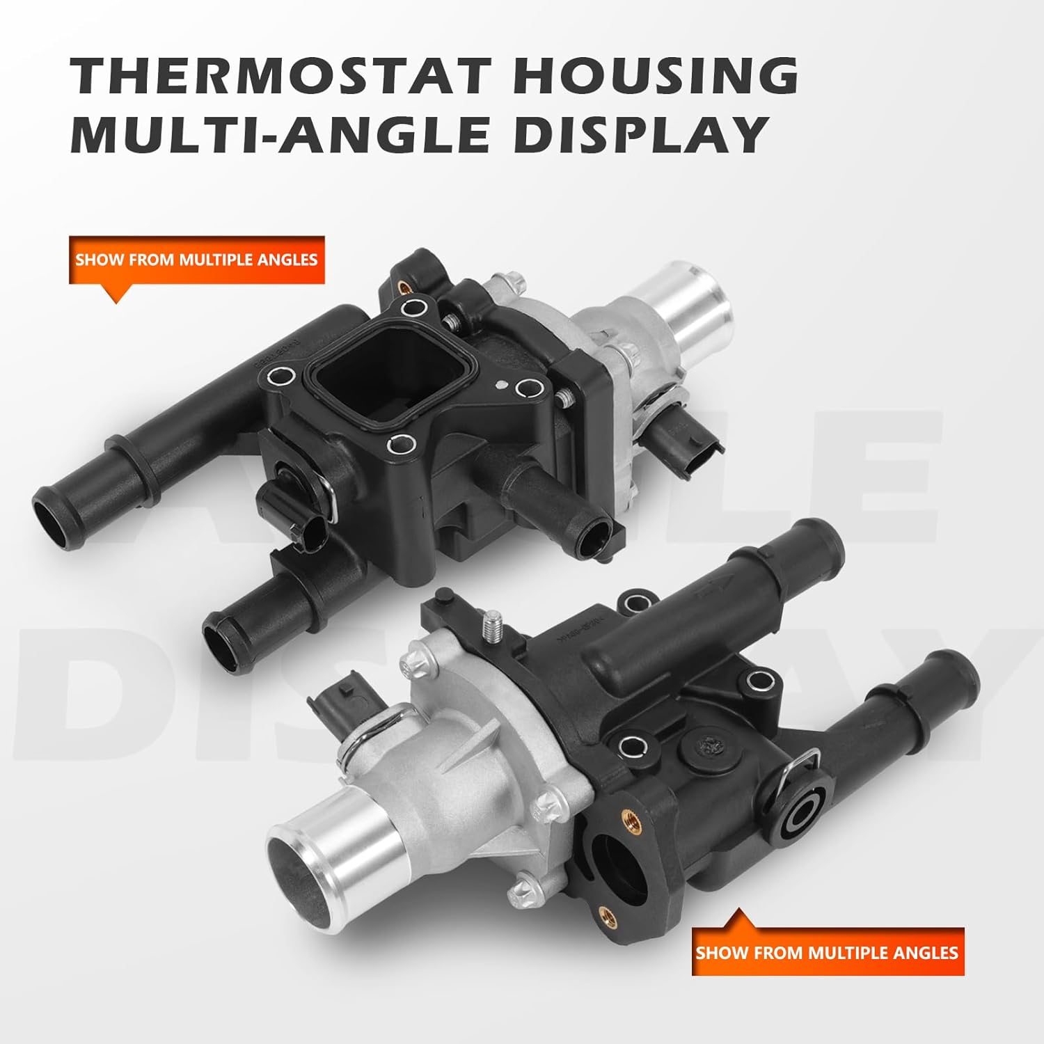 Thumbnail 3 de KASturrboo 55353311 Thermostat Housing with Thermostat Water Hose Pipe (compatible with select Opel models)