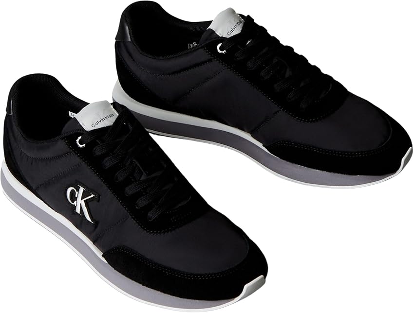 Detalle de Calvin Klein Retro Runner ESS Mix Mat Ym0Ym01361 zapatillas hombre 42 EU