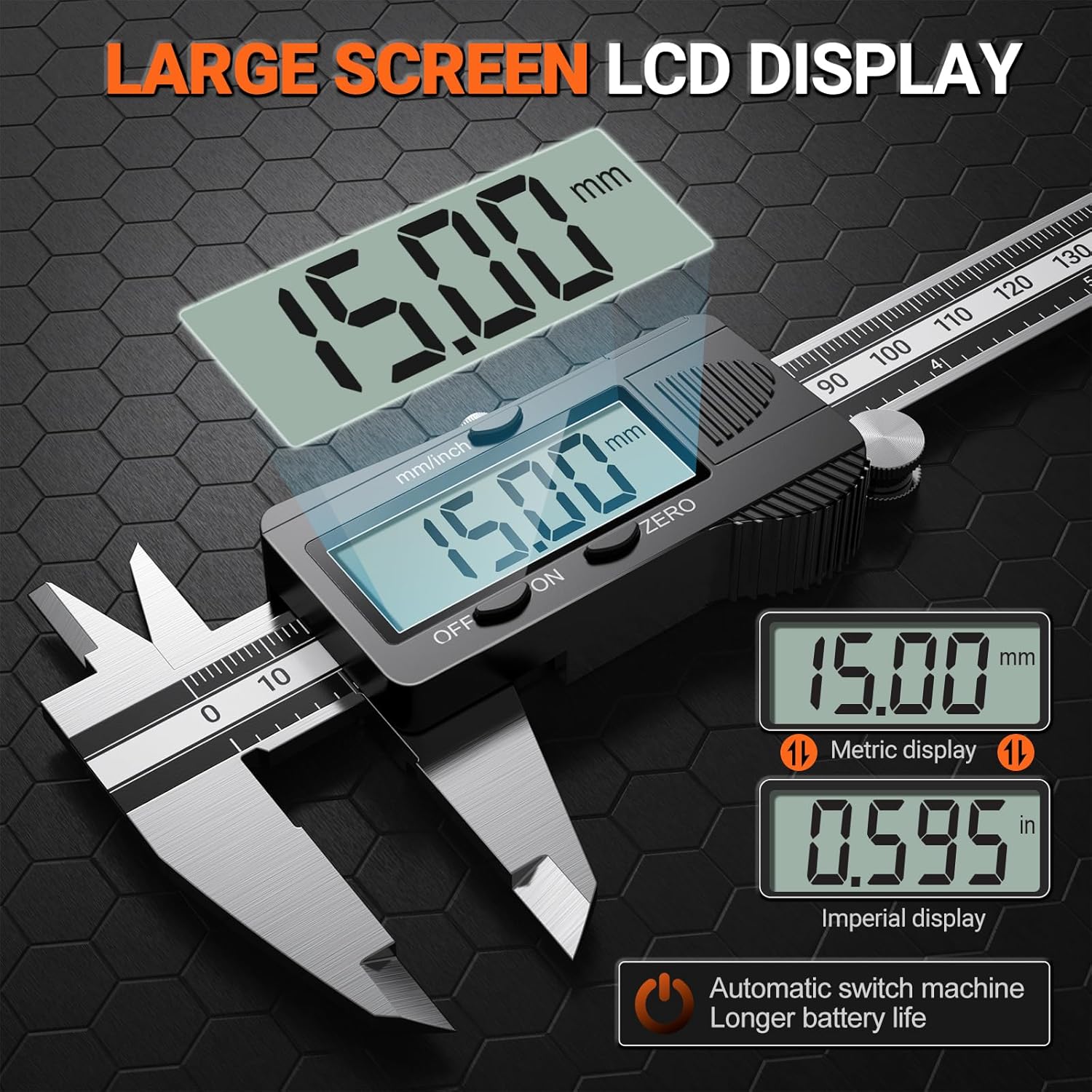Thumbnail 1 de Preciva 150mm Digital Vernier Caliper