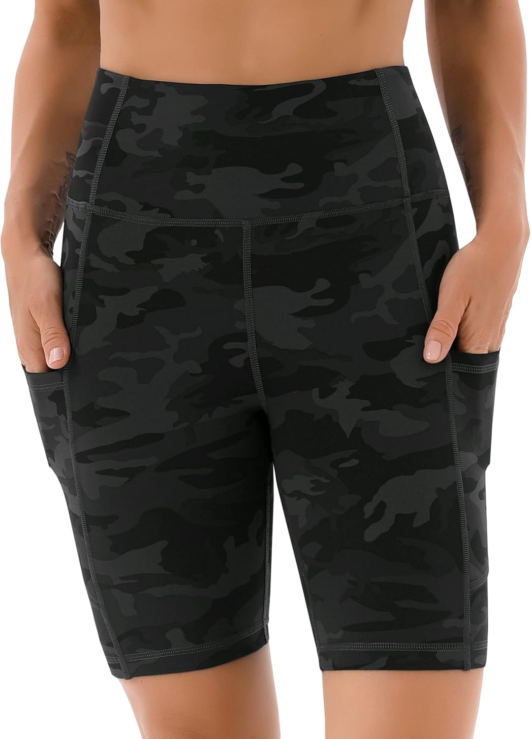 Detalle de JOYSPELS Cycling Shorts for Women with Side Pockets