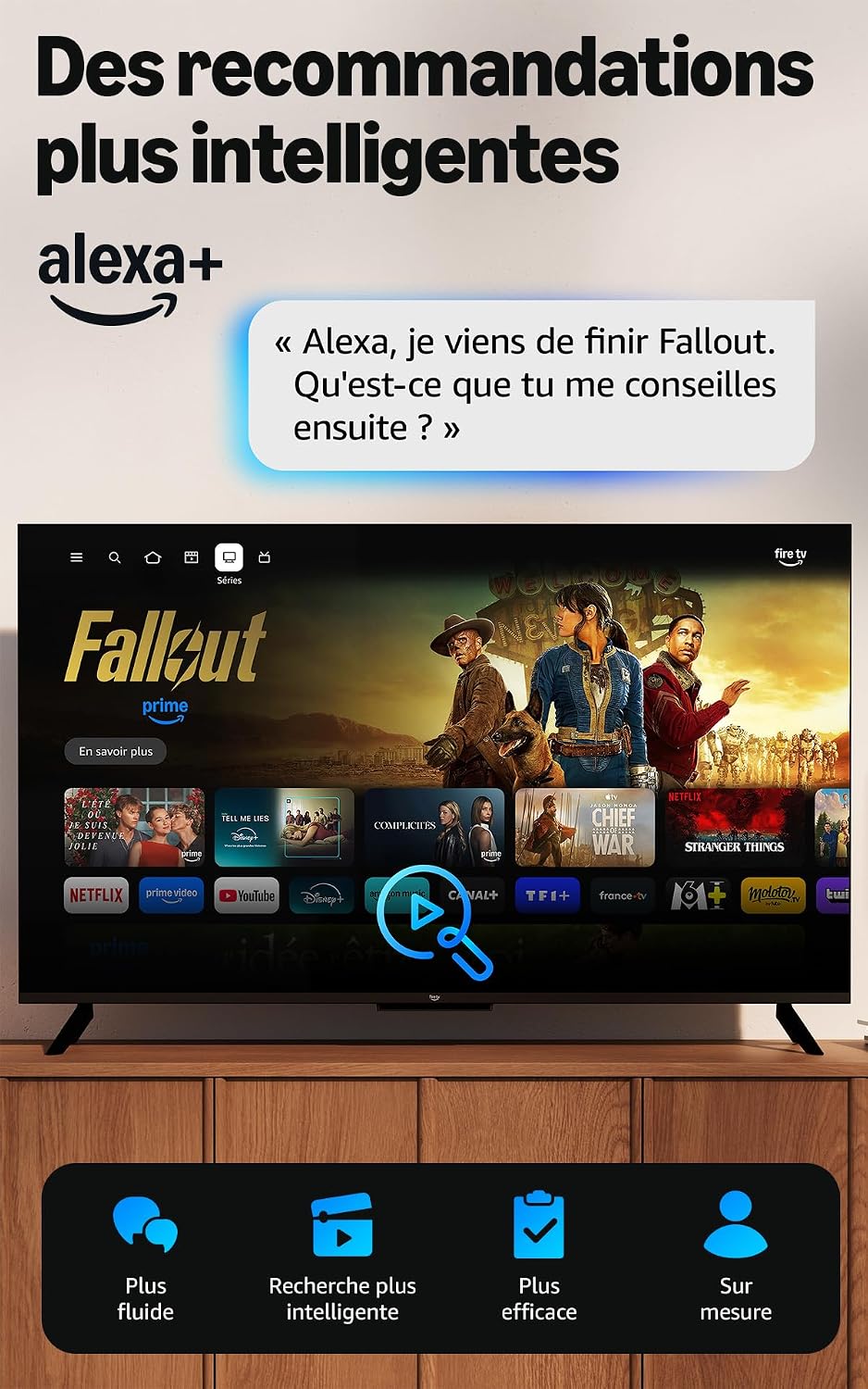 Thumbnail 3 de Amazon Fire TV Stick HD (nouvelle génération) avec Alexa et Wi‑Fi 6