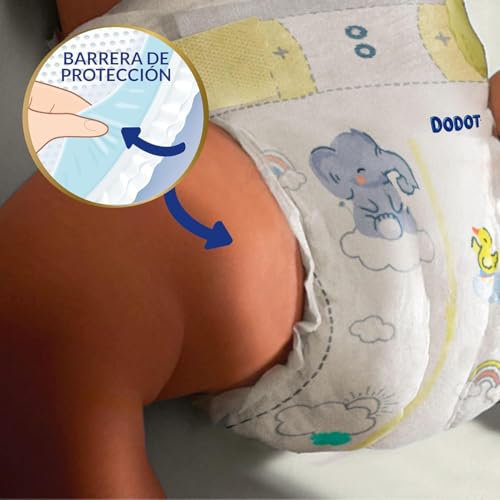 Thumbnail 5 de Dodot Sensitive Talla 1 (2–5 kg) con 168 pañales y toallitas Pampers Aqua Pure de regalo