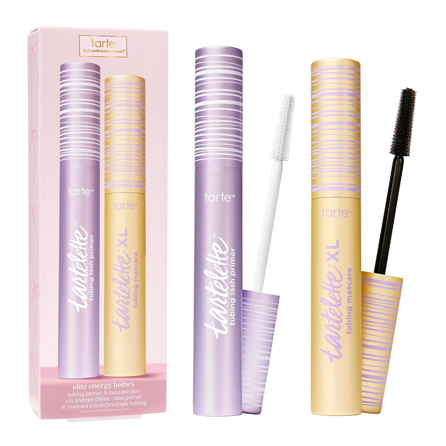 Detalle de tarte tartelette XL Tubing Mascara Duo with Peptide, Lift and Volume