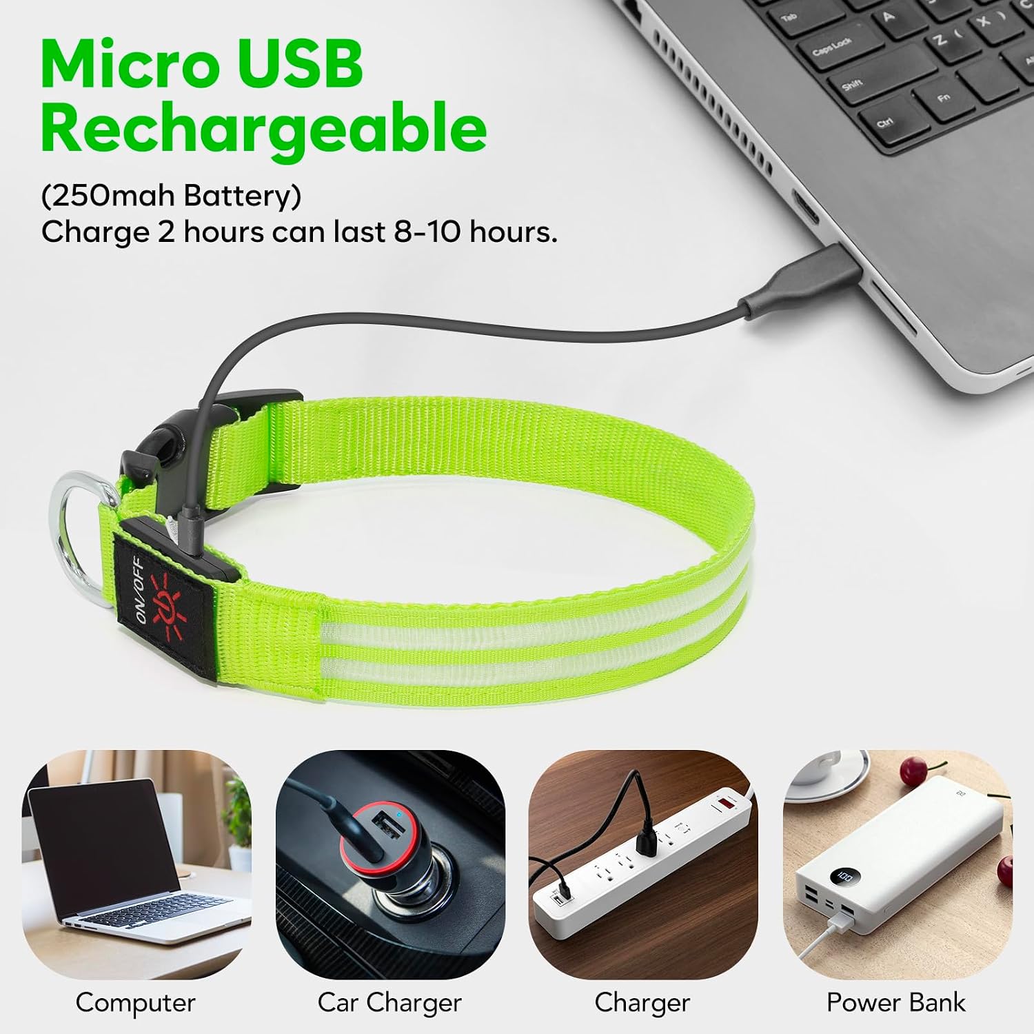 Thumbnail 3 de Weesiber LED dog collar, small