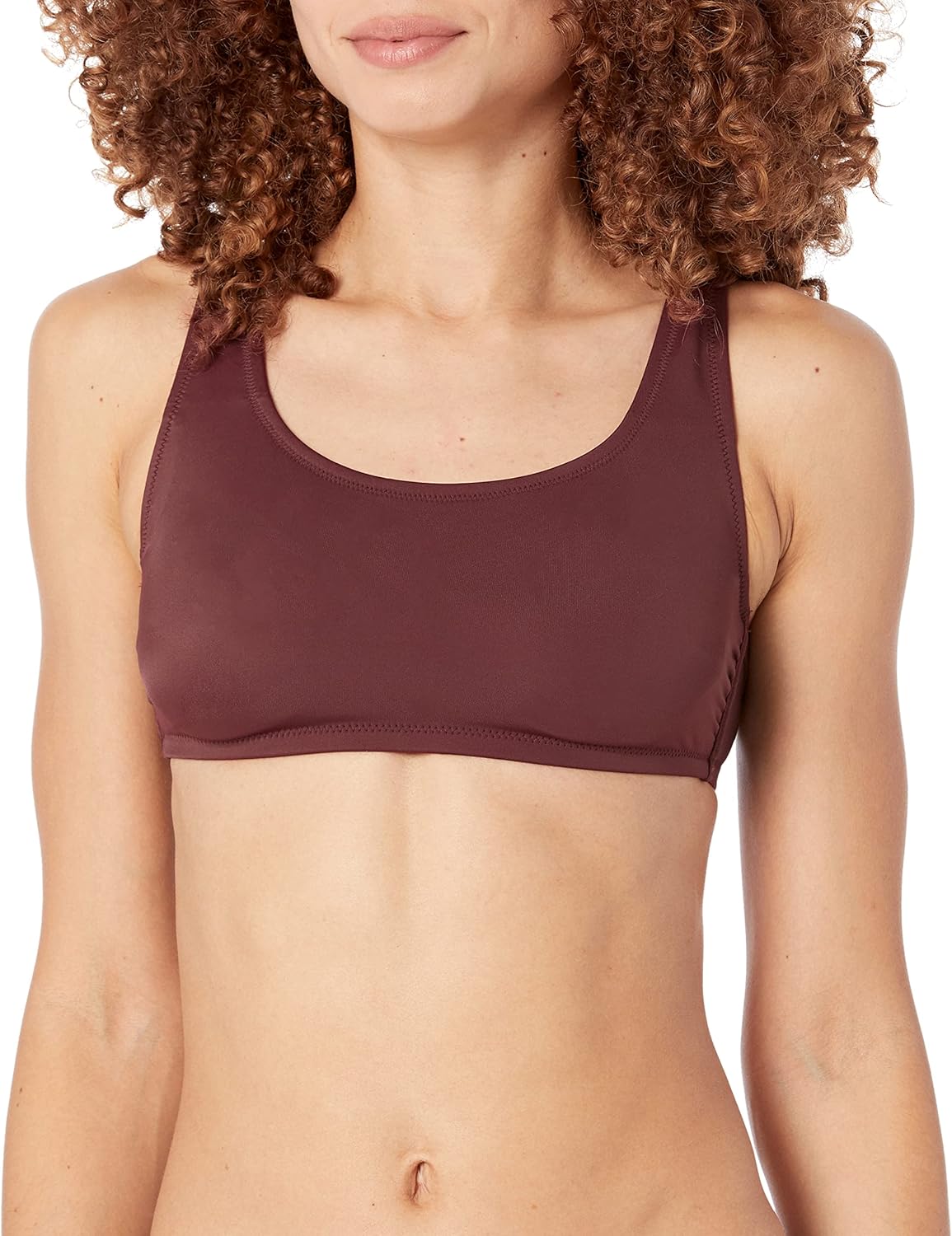 Thumbnail 6 de Amazon Essentials Women’s Scoop Neck Swim Crop Top (Scoop neck bikini swim crop)