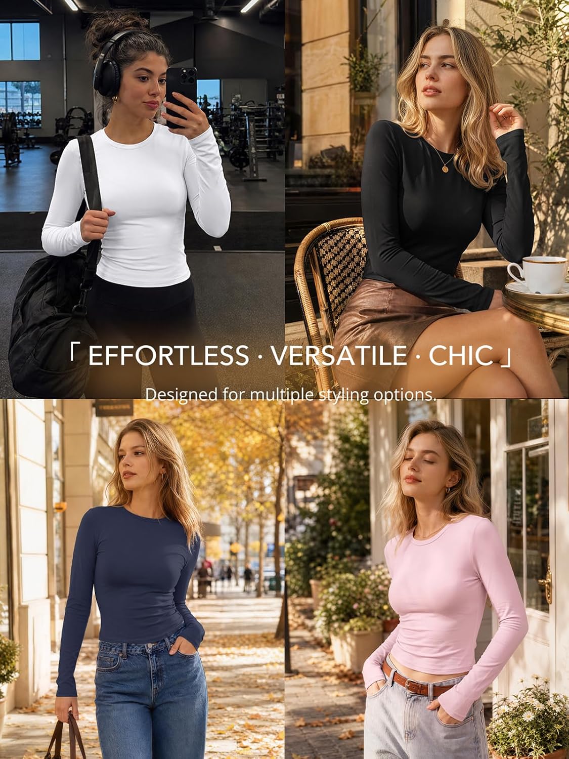 Detalle 2 de Trendy Queen Crop Long Sleeve Top 88% Polyester