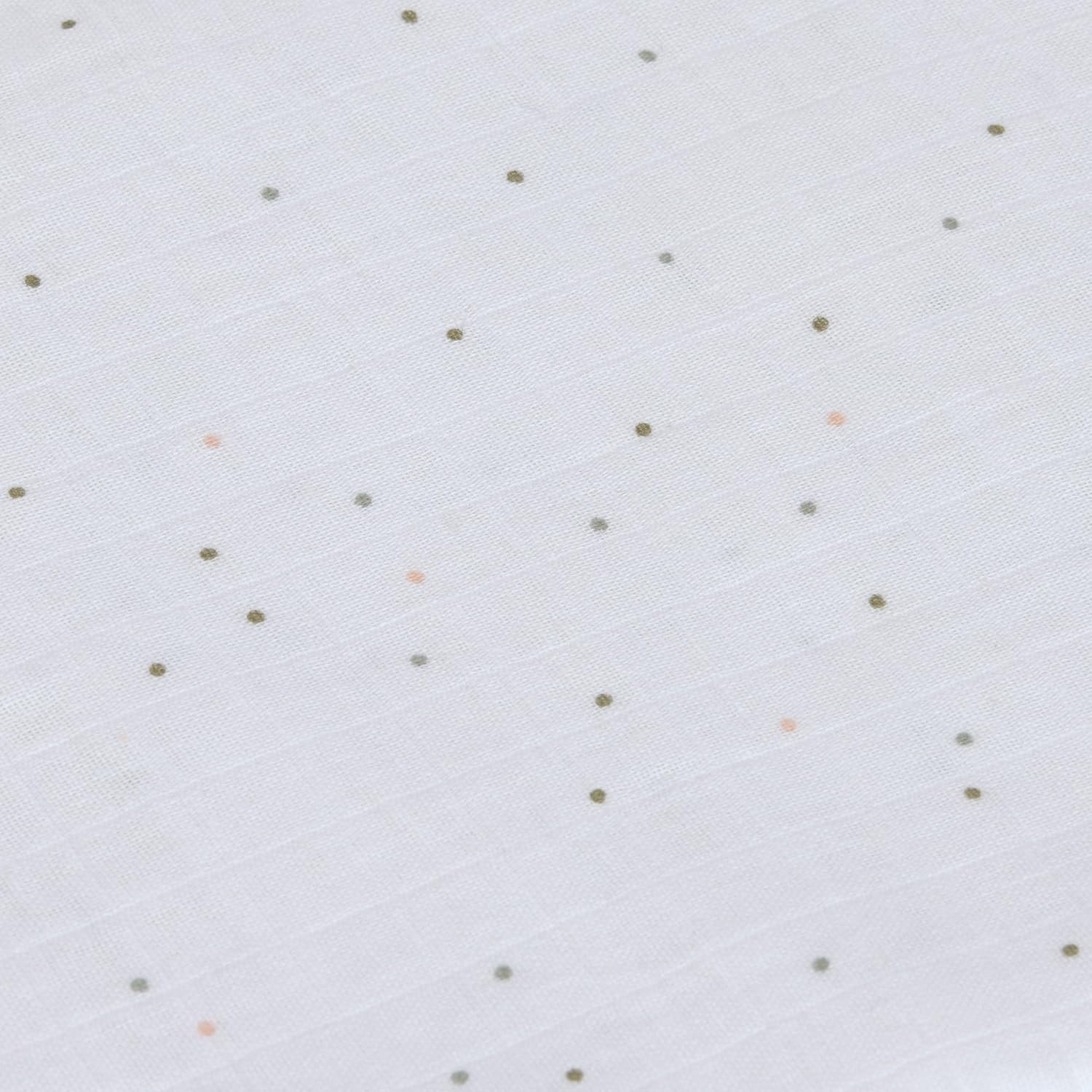 Thumbnail 3 de LÄSSIG Baby Puckdecke / Spuckdecke / Mulltuch 3er Set 85 x 85 cm Moon Peach (Baumwolle)