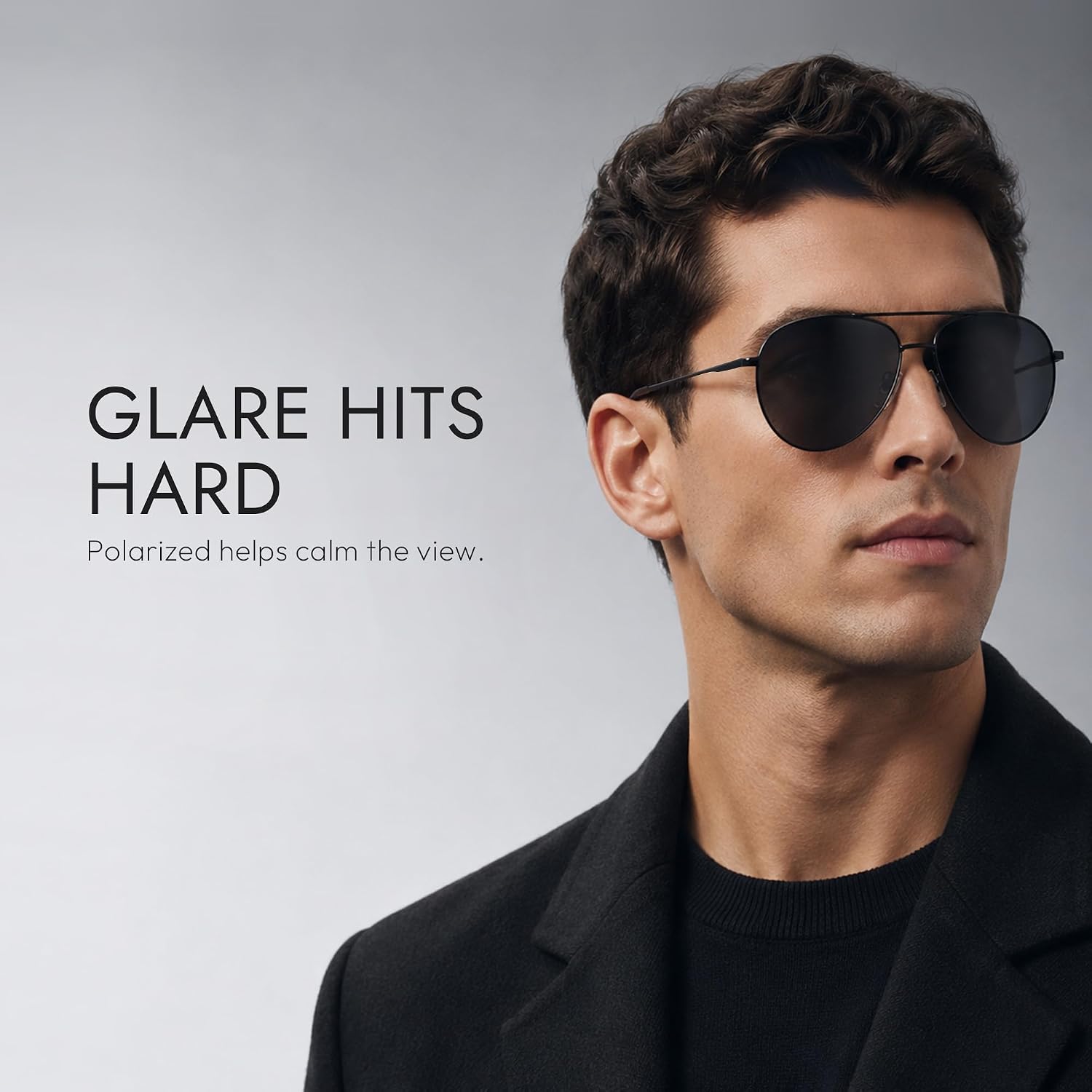 Detalle 2 de Eiuizah Aviator Sunglasses with Metal Frame