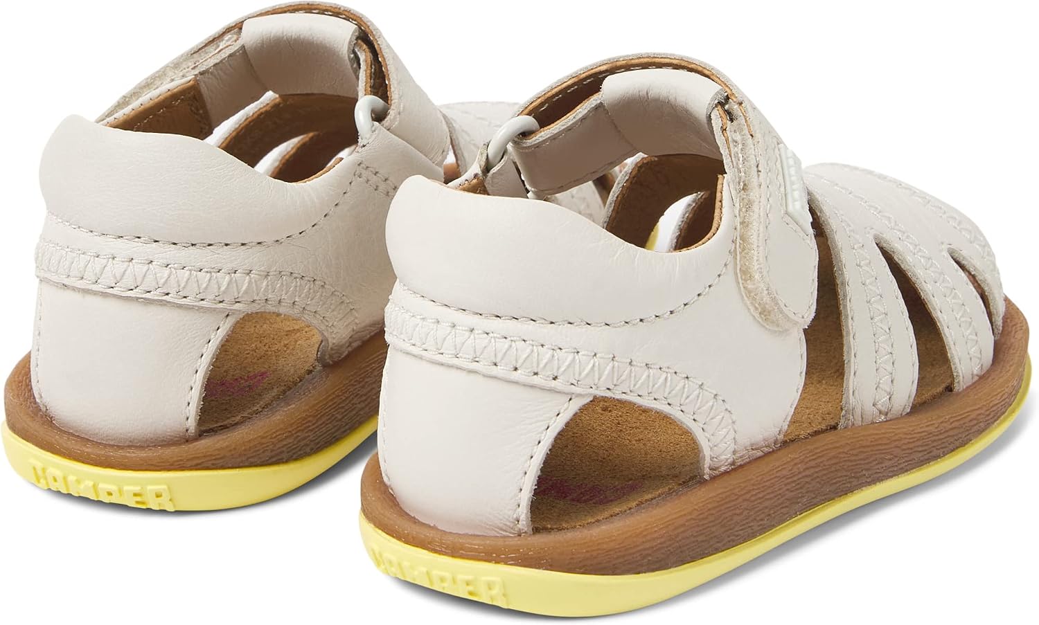 Thumbnail 3 de Camper Unisex Kids Bicho 80372Fisherman leather trainers