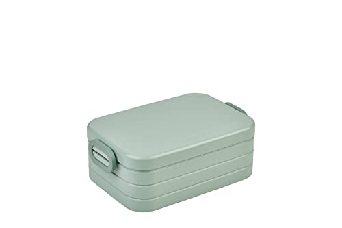Detalle de Mepal Take a Break Midi Lunchbox – 900 ml, BPA-frei, Trenner, spülmaschinenfest, Nordic Sage