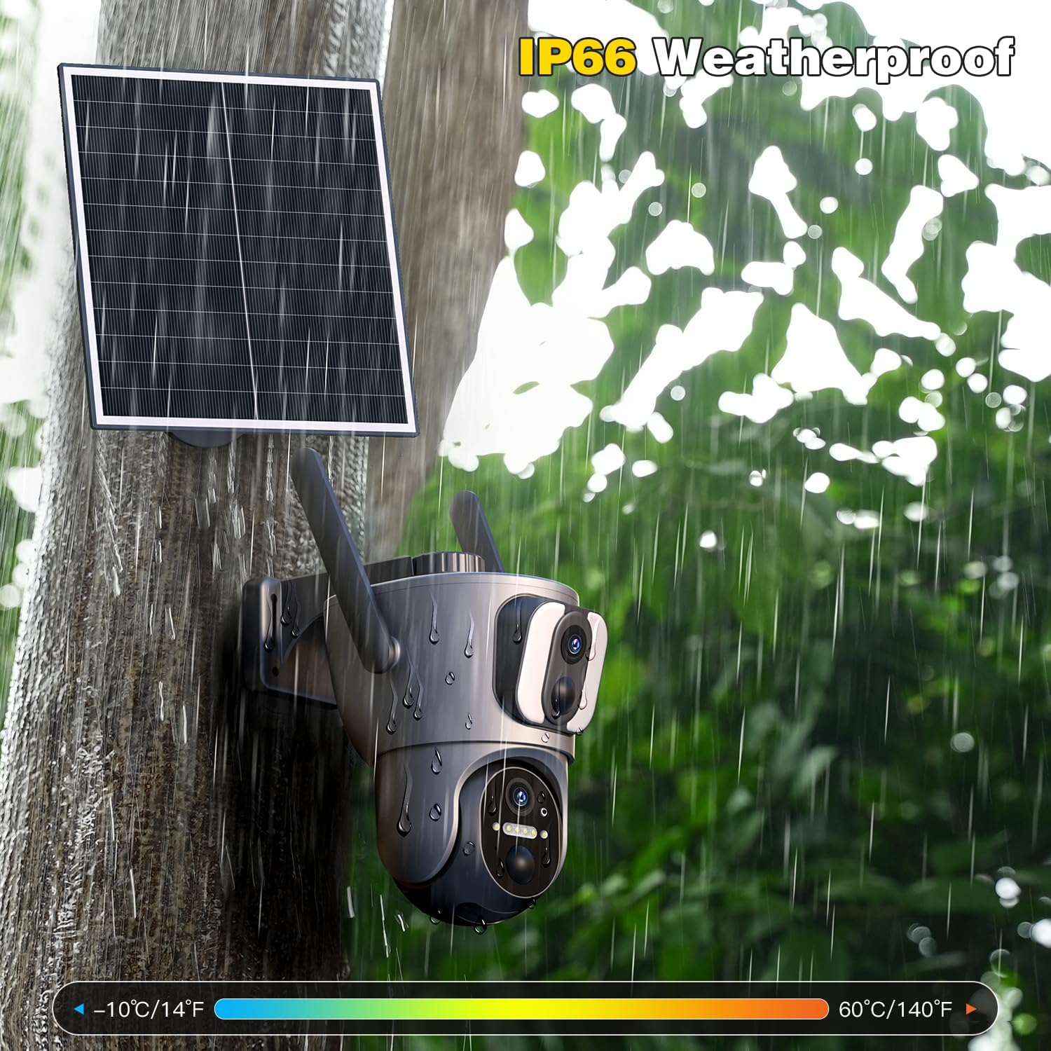Thumbnail 5 de Xega 4G Dual Lens Security Camera