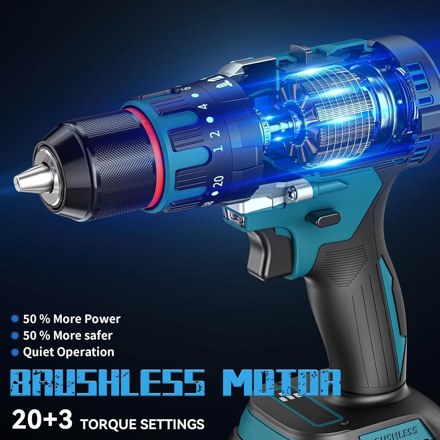 Detalle 2 de PONOSEU 21V Brushless 80 Nm