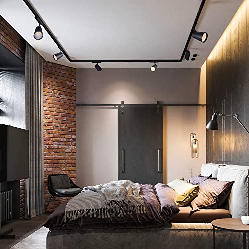 Detalle de FOOC LED-Schienenstrahler 30 W | 3-Phasen, drehbar, 4000 K, 2800 lm – Aluminium Innenraumlampe