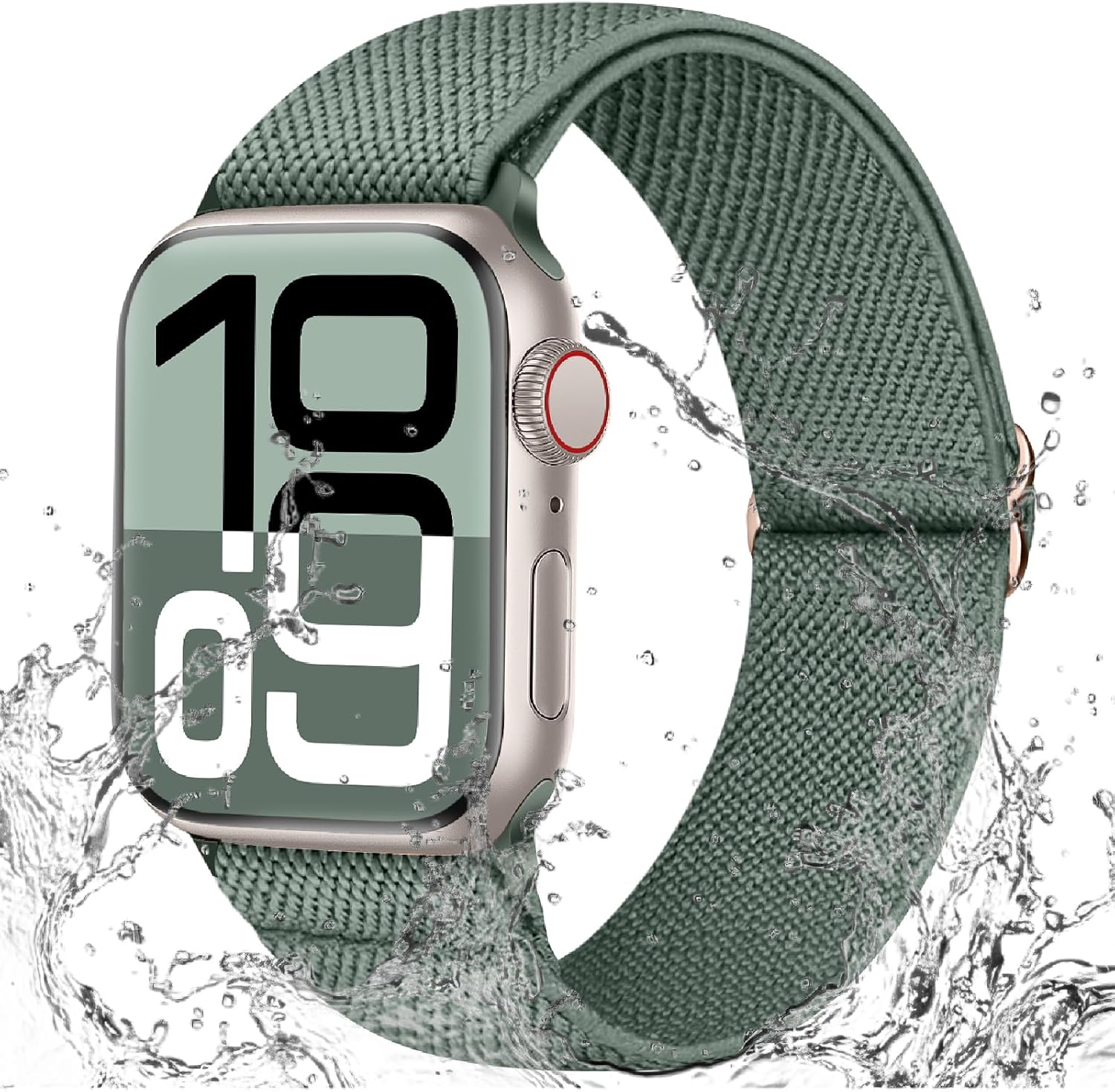 Detalle 2 de Raradev Elastic Band for Apple Watch 42mm–49mm