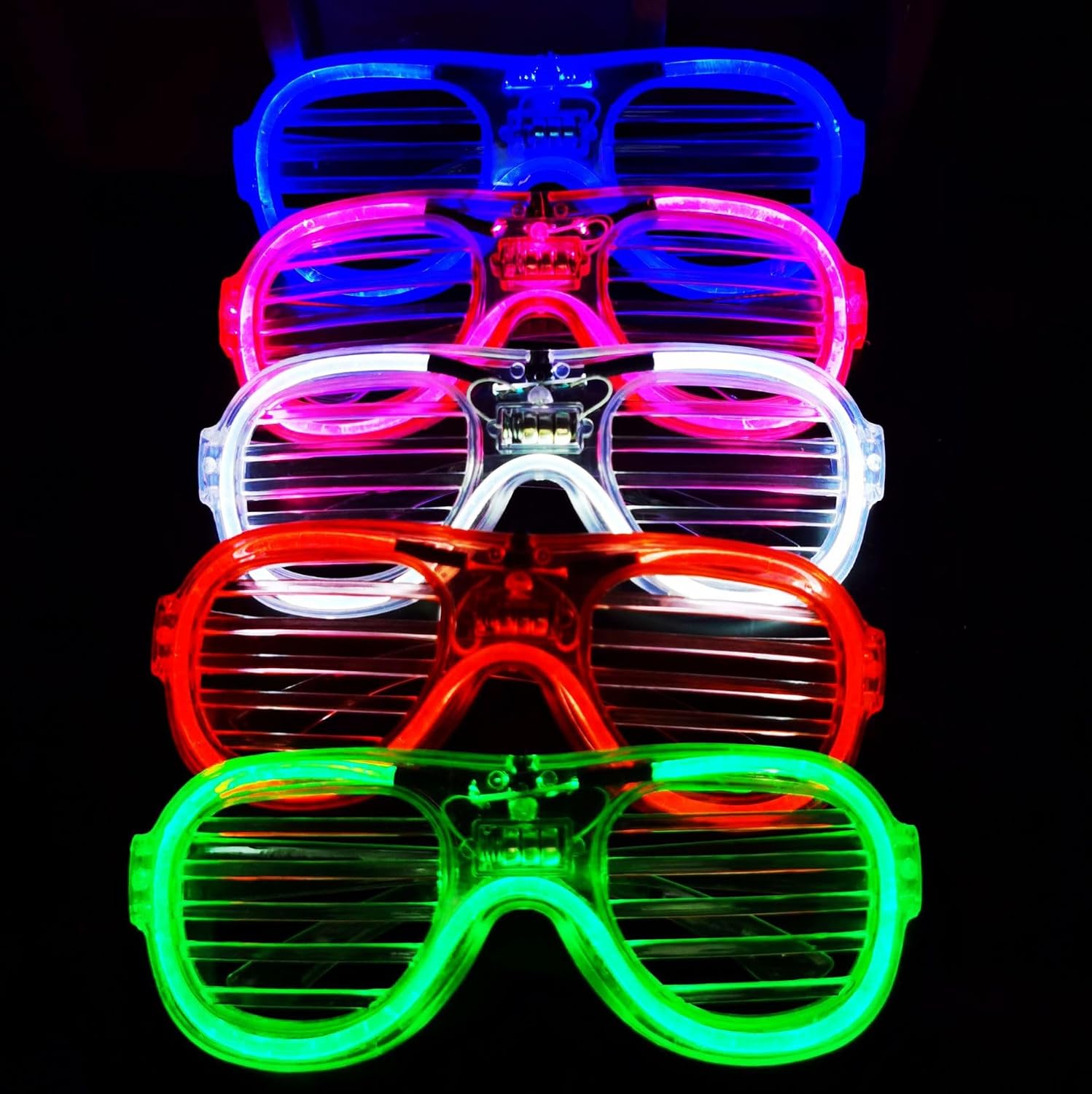 Pengcheng 8pc Glowing LED Glasses
